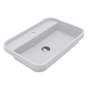 Умывальник врезной Miraggio Ocean 600x400 прямоугольный, белый