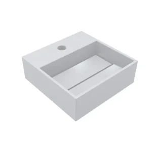 Умывальник подвесной Miraggio Toni 300x300 квадратный, белый