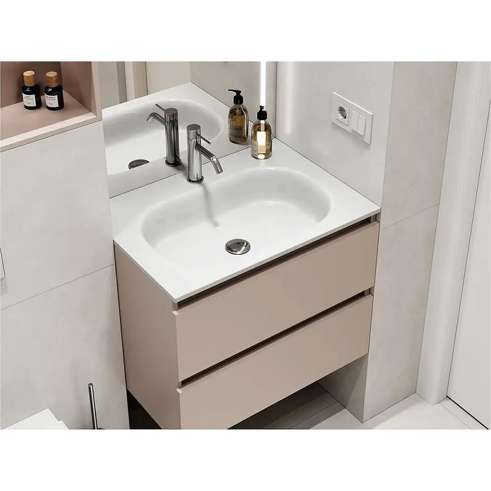 MG-8815042_5 Умивальник врезной Miraggio Lake 700x500 прямоугольный, белый