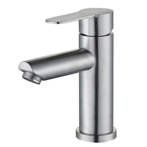 Смеситель для раковины Mixxus DAX-001-A однорычажный, нержавеющая сталь (MI6176)