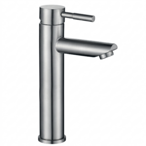 Смеситель для раковины Mixxus SUS-001-A-High однорычажный, нержавеющая сталь (MI6177)