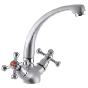 Смеситель для умывальника Champion Smes 272 двухвентильный, матовый