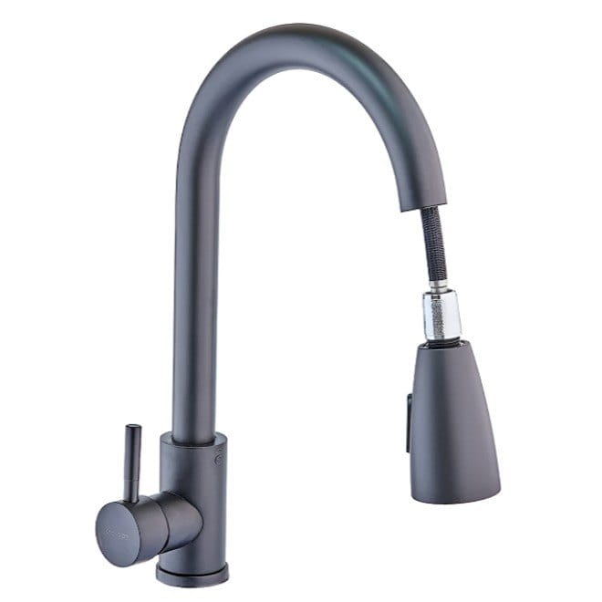 OL-CH0315 Смеситель для кухни Champion NEO-014 однорычажный, черный матовый