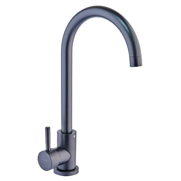 OL-CH0344 Смеситель для кухни Champion SUS-011 однорычажный, черный матовый