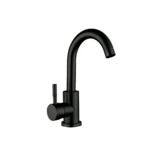 Смеситель для умывальника Champion Sus 011-B однорычажный, чёрный