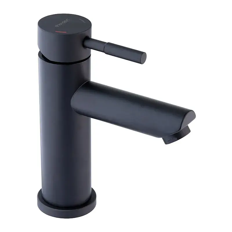 OL-CH6201_! Смеситель для умывальника Champion Sus 001-A однорычажный, чёрный