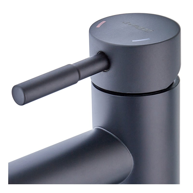 OL-CH6201_2 Смеситель для умывальника Champion Sus 001-A однорычажный, чёрный