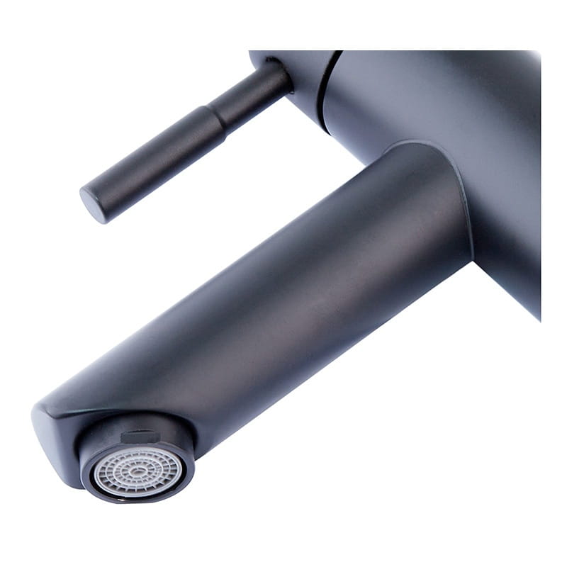 OL-CH6201_3 Смеситель для умывальника Champion Sus 001-A однорычажный, чёрный