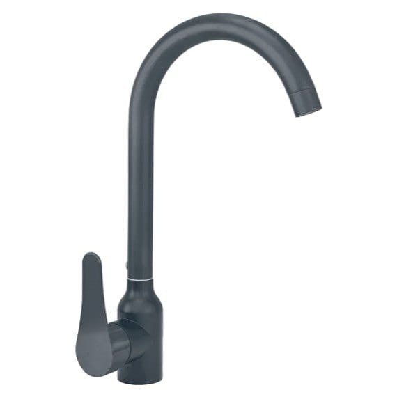 OL-CH6451 Смеситель для кухни Champion SAP-011 однорычажный, графит матовый