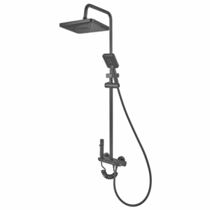Душевая системи Armata BCS-009-J с тропическим душем, алюминий, графит матовый
