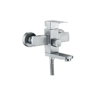 Смеситель для ванны Champion KUB-009 однорычажный, нержавеющая сталь