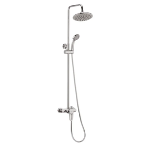 Душевая система Haiba Opus 003-J с регулировкой высоты, латунь, хром