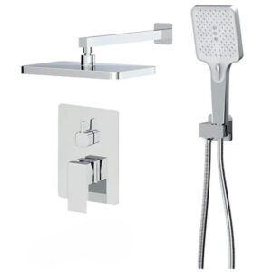 Душевая система Haiba Gaudi 003 скрытого монтажа, латунь, хром