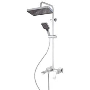 Душевая система Haiba Monaco 009-J с тропическим душем, латунь, хром