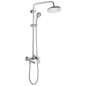 Душевая система Mixxus Premium Barcelona Chr-009-J с регулировкой высоты, латунь, хром