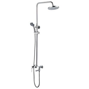 Душевая система Mixxus Premium Benedict 009-J с регулировкой высоты, латунь, хром