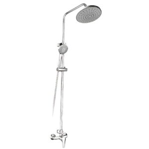 Душевая система Mixxus Ponte 003-J без излива, силумин, хром