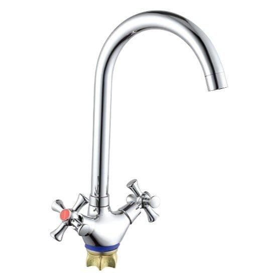 OL-MI6414 Смеситель для кухни Champion TLA 275-827 двухвентильный, хром
