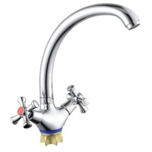 Смеситель для кухни Champion TLA 273-827 двухвентильный, хром