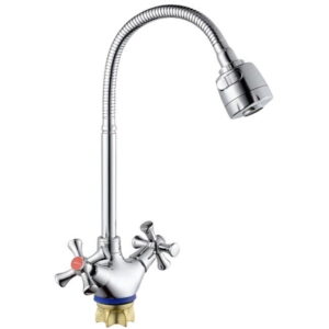 Смеситель для кухни Champion TLH 271-827 двухвентильный, хром