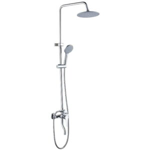 Душевая система Mixxus Premium Laguna 009-J с регулировкой высоты, латунь, хром