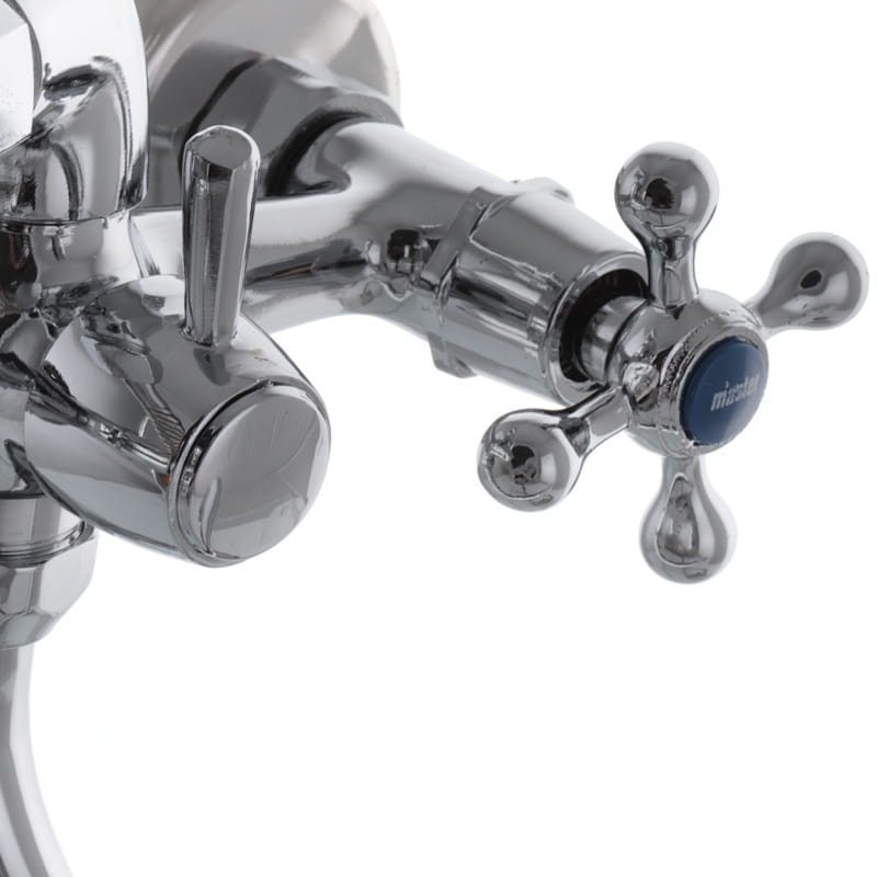 OL-MR0004_3 Смеситель для ванны Master 141 двухвентильный, хром