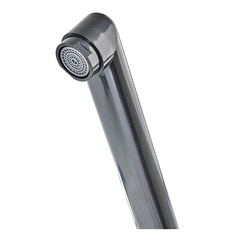 OL-PM0638_3 Смеситель для ванны Plamix Sirius-140 двухвентильный, чёрный