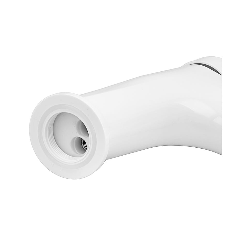 OL-PM0706_5 Смеситель для умывальника Plamix Lucas 001 однорычажный, ABS пластик, белый