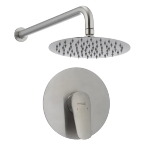 Душевая система Mixxus box-003 скрытого монтажа, нержавеющая сталь, сатин