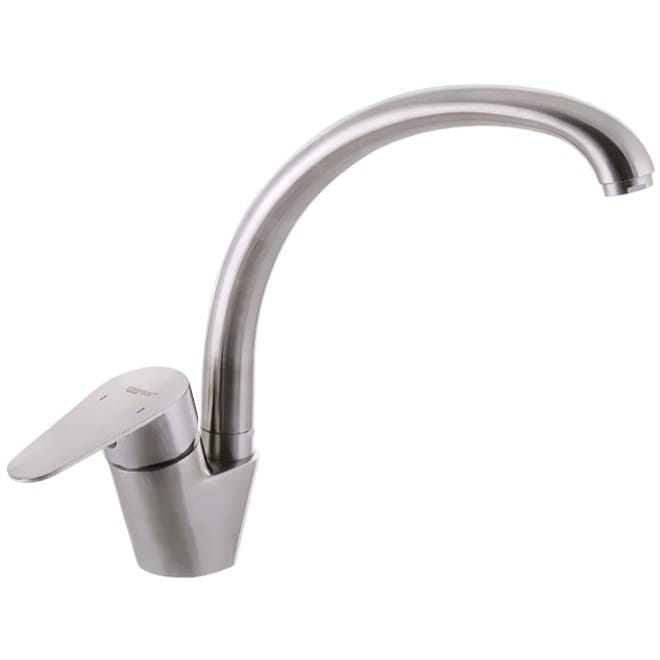 OL-ZX3133 Смеситель для кухни Zerix ASA-011-1 однорычажный, сталь