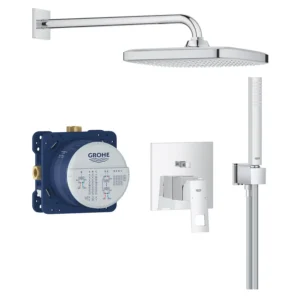 Душевая система Grohe Eurocube без излива, латунь, хром (25289000)