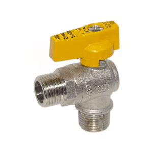 Газовый кран Bianchi 508 3/4" НН угловой, латунь