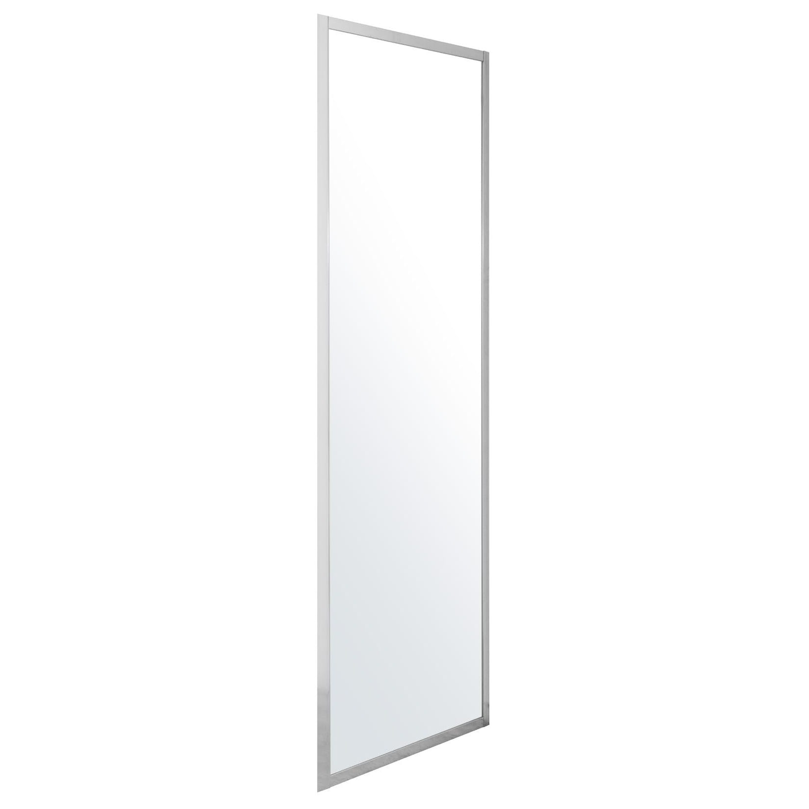 62726 Душевая перегородка Eger 195x90 стекло 6 мм, прозрачное, хром (599-153-90W(h))