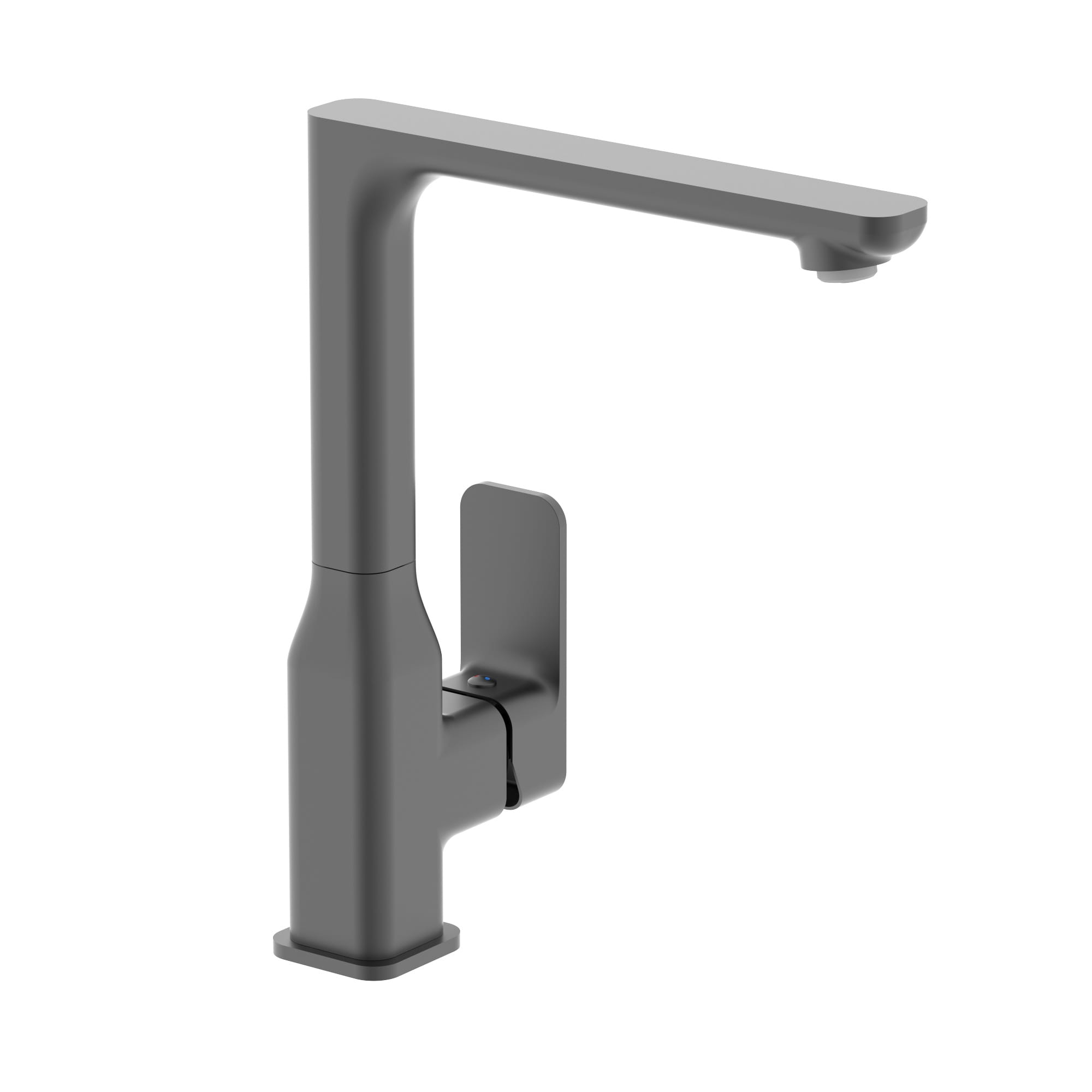 product_sku_094477_0 Смеситель для кухни Imprese Bilovec однорычажный, черный матовый (55256)