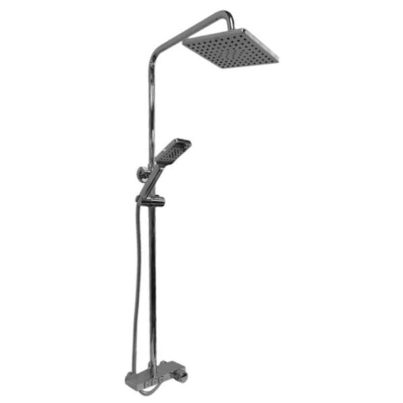 RS-DG06344-2 chrome (1) Дешевая система AIM DG06344-2 с изливом, латунь, хром