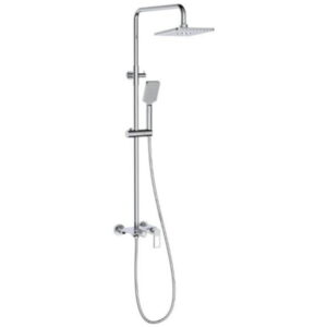 Дешевая система AIM DG06544-1 с полкой, латунь, хром