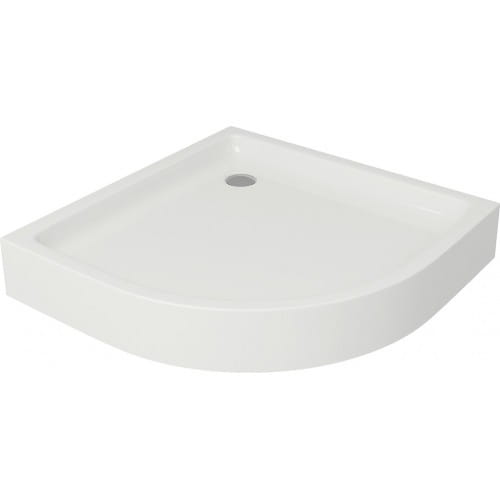 S204-004_0 Душевой поддон Cersanit Tako 90x90 полукруглый, белый (S204-004)
