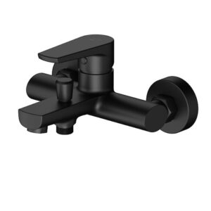 Смеситель для ванны Cersanit Moduo однорычажный, черный матовый (S951-559)