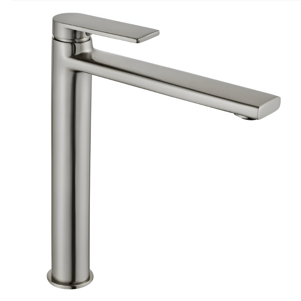 REA-B9140 Смеситель для умывальника Rea Verso однорычажный, никель матовый (REA-B9140)