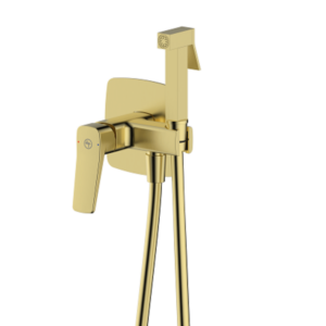 Гигиенический душ Armaform Merida скрытого монтажа, однорычажный, золото (2139-512-31)