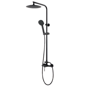 Душевая система Luminex LX583-20B без излива, латунь, черная матовая (LX583-20B)