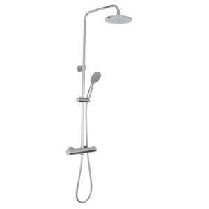 Душевая система Paffoni Birillo Cold с термостатом, металл, хром (ZCOL643CR)