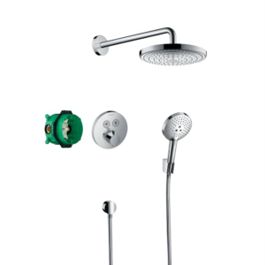 Душевая система Hansgrohe Raindance Select S/ShowerSelect S с термостатом, металл, хром (27297000)