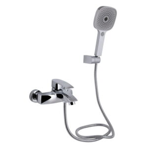 Смеситель для ванны Qtap Swan Eco однорычажный, хром (QTSWA259CRM45534)