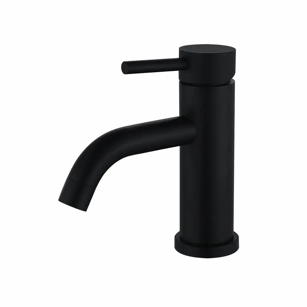 SQ-1044065_1 Смеситель для умывальника Wezer EKO1C-01-BLACK однорычажный, чёрный