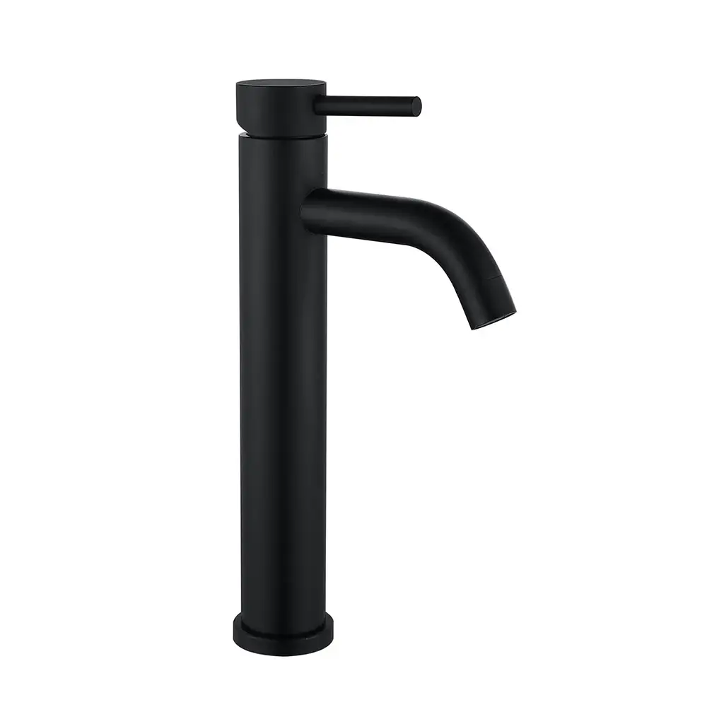 SQ-1044066_2 Смеситель для умывальника Wezer EKO11C-01-BLACK однорычажный, чёрный