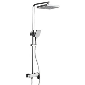 Душевая система Frap F2490 с тропическим душем, латунь, хром