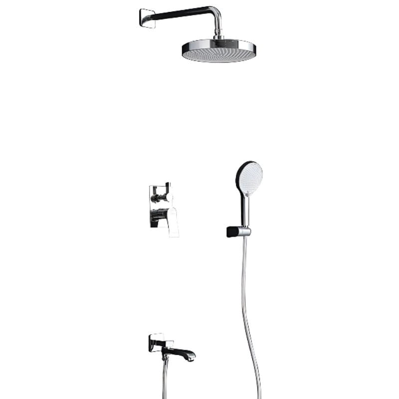 SQ-1055783 Душевая система Frap F7175 скрытого монтажа, латунь, хром