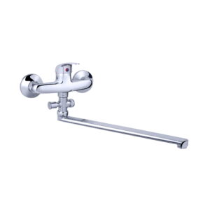 Смеситель для ванны Agua Leon-C070 однорычажный, хром (370261)