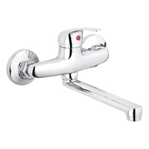 Смеситель для кухни Agua Leon - C040 однорычажный, хром